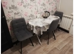 Стул на металлокаркасе Чилли черный фото покупателя 363