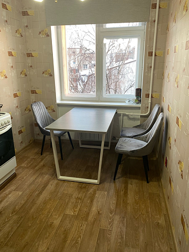 Стол Лота Лофт 140 25 мм черный матовый / бетон фото покупателя 342