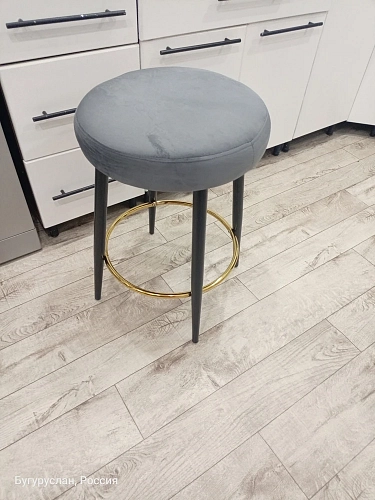 Барный стул Plato white fabric фото покупателя 27