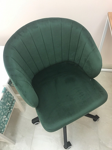 Компьютерное кресло Пард confetti silver серый / черный фото покупателя 92