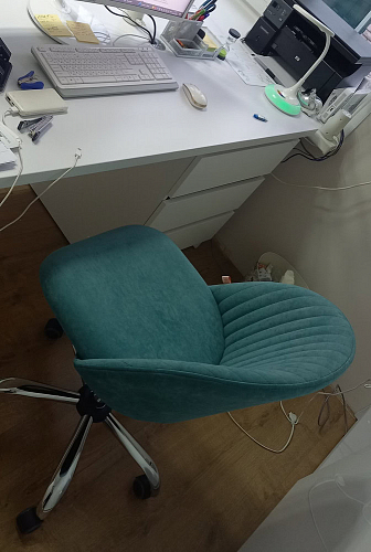 Компьютерное кресло Melody черное фото покупателя 145