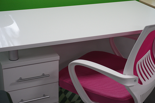 Компьютерный стол КСТ-106.1 Белый из шоурума 2