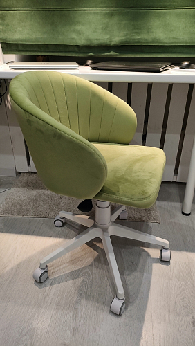 Компьютерное кресло Пард confetti silver серый / черный фото покупателя 59