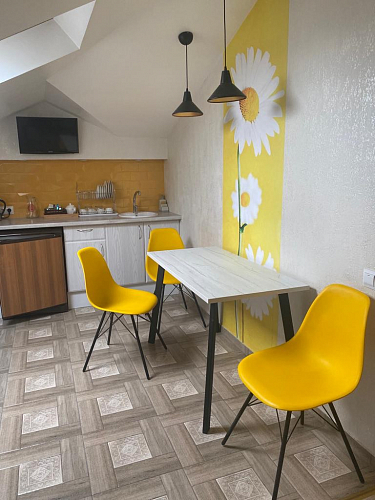 Стол Тринити Лофт 120 25 мм черный матовый / юта фото покупателя 92