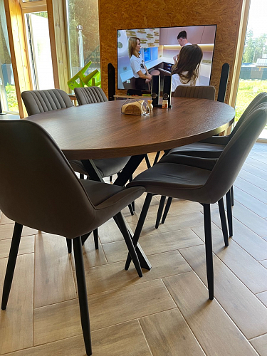 Комплект стульев Седа К 4 шт латте / черный фото покупателя 92