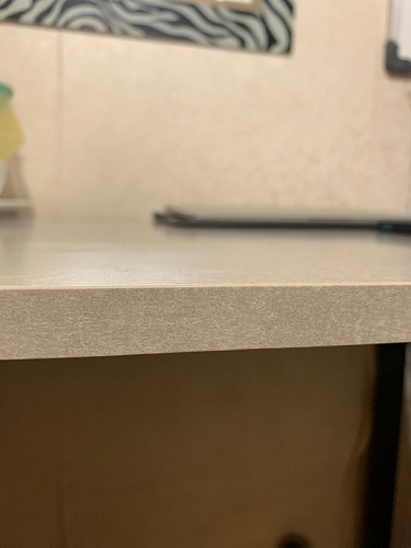 Письменный стол Битти Лофт 116х60х75 дуб вотан / белый матовый фото покупателя 60