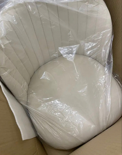 Стул на металлокаркасе Gabi latte / gold / black фото покупателя 780