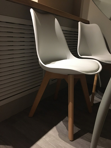 Деревянный стул Bonuss green / grey фото покупателя 2