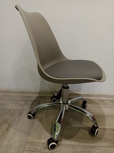 Компьютерное кресло Kolin gray / chrome фото покупателя 100
