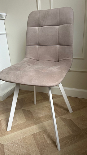 Стул на металлокаркасе Чилли К кирпичный / черный фото покупателя 223