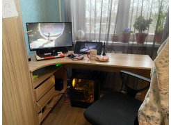 Письменный стол СПм-25 левый белый  - Уцененный экземпляр фото покупателя 63