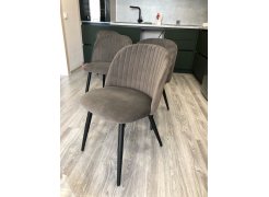 Стул на металлокаркасе Gabi green / black фото покупателя 672