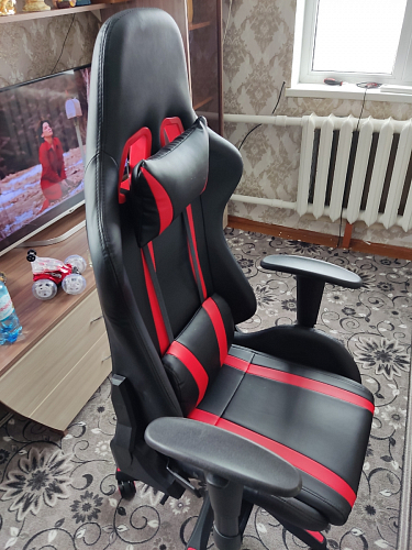 Компьютерное кресло Blok red / black фото покупателя 2