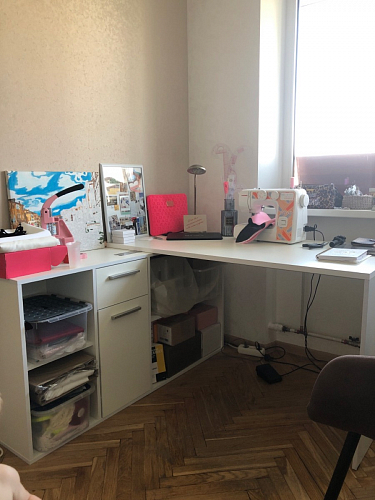 Письменный стол Лайт 03.245F белый гладкий 101 фото покупателя 65