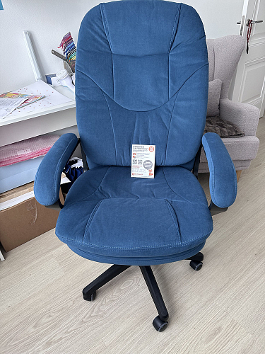 Компьютерное кресло Comfort Lux/Комфорт Люкс серый фото покупателя 85