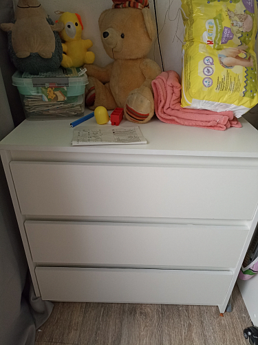 Комод Айден КМ06-1200 белый фото покупателя 4