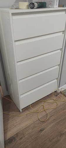 Комод Айден КМ06-400 белый фото покупателя 12