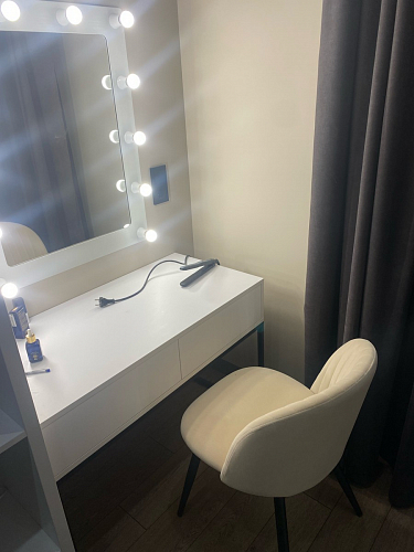 Стул на металлокаркасе Gabi 1 light purple / black фото покупателя 971