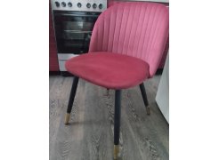 Стул на металлокаркасе Gabi 1 gray / black фото покупателя 530