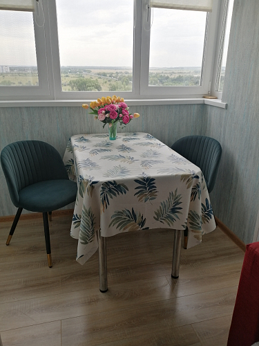 Стул на металлокаркасе Gabi 1 light purple / black / gold фото покупателя 211