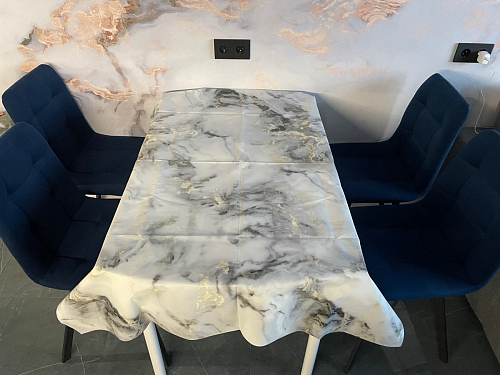 Стул на металлокаркасе Чилли К темно-серый (velutto 32) / черный фото покупателя 272