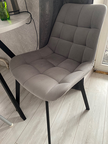 Стул на металлокаркасе Челси бежевый / белый каркас фото покупателя 148