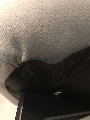 Стул на металлокаркасе Челси морская волна / черный фото покупателя 235