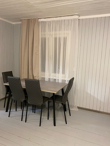 Стол Тринити Лофт 120 32 мм бетон / черный матовый фото покупателя 353