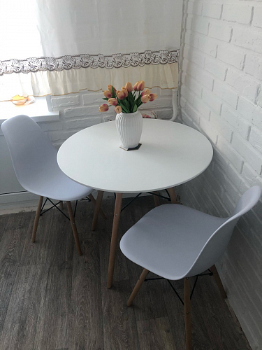 Пластиковый стул Eames PC-015 желтый фото покупателя 27