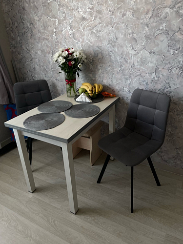 Комплект стульев Чилли 2 шт бежевый / черный фото покупателя 683