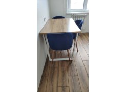 Деревянный стол Лота Лофт 120(160)х75 черный матовый / бетон светлый фото покупателя 949