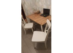 Стол Лота Лофт 120 25 мм сабия / черный матовый фото покупателя 318