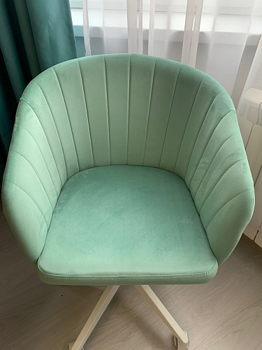 Компьютерное кресло Тибо светло-коричневый / белый фото покупателя 170