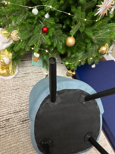 Стул на металлокаркасе Gabi dark beige / black / silver фото покупателя 594