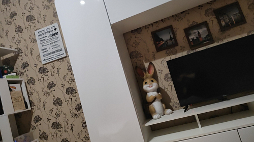 Готовая гостиная Румба белый / белый глянец  - Уцененный экземпляр фото покупателя 107