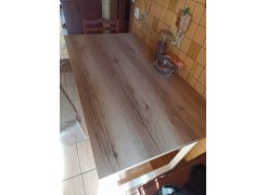 Стол Лота Лофт 140 25 мм юта / белый матовый фото покупателя 933