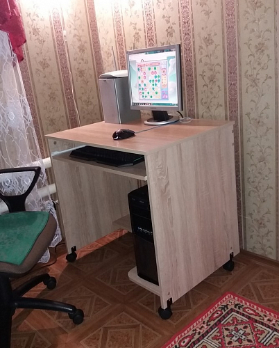 Стол компьютерный КСТ-15 Дуб сонома фото покупателя 8