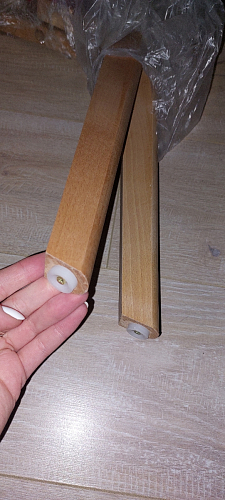 Деревянный стул Bonuss black / black фото покупателя 26