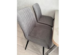 Стул на металлокаркасе Вейв темно-серый / черный фото покупателя 351