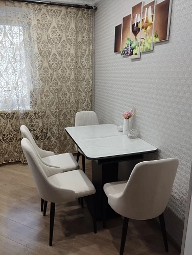 Стул на металлокаркасе Kora dark pink / white фото покупателя 29