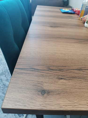 Стол раскладной Лота Лофт 120 25 мм юта / черный матовый фото покупателя 256