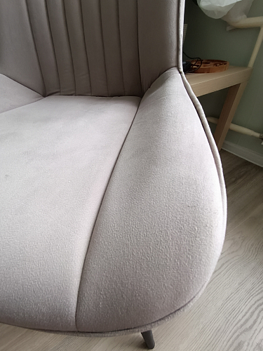 Комплект стульев Вейв 4 шт светло-серый / черный фото покупателя 328