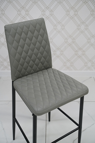 Барный стул Teon gray / chrome из шоурума 2
