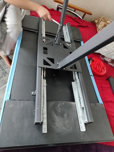 Керамический стол Вилли 140(200)х80х75 черный мрамор shakespeare black / черный фото покупателя 30