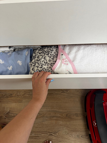 Комод Атлон белый / дуб вотан фото покупателя 5