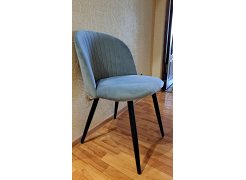 Стул на металлокаркасе Gabi 1 gray / black фото покупателя 125