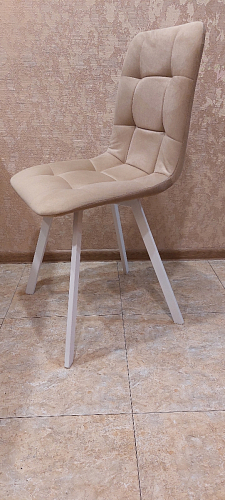 Стул на металлокаркасе Чилли черный / зеленый фото покупателя 1361