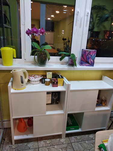 Стеллаж с дверцами Браина 85 см венге фото покупателя 2