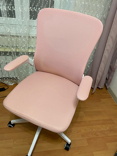 Компьютерное кресло Konfi dark gray / pink / white фото покупателя 231