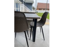 Стол Лота Лофт 140 25 мм юта / белый матовый фото покупателя 204